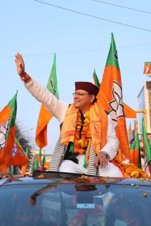 उत्तराखंड में भाजपा आगे, खटीमा में सीएम धामी पीछे उत्तराखंड में भाजपा आगे, खटीमा में सीएम धामी पीछे